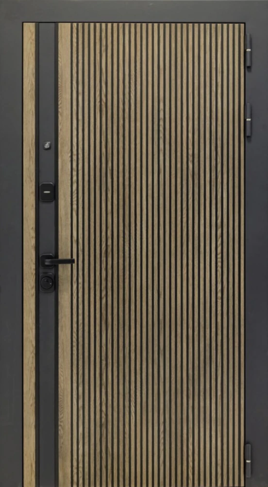 Входная дверь ДвериПРО Росна Гладкая Белый матовый DPRO226160 внешняя сторона